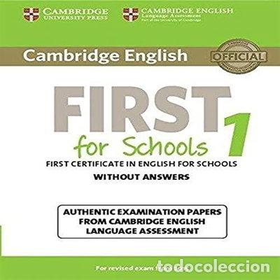 Libros: Cambridge English First for Schools 1- 9781107692671