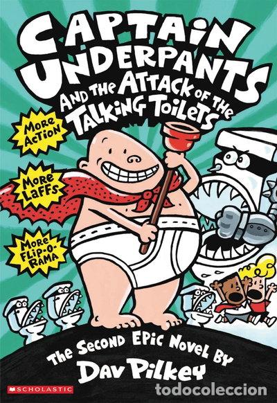books: Captain Underpants and the Attack of the Talking Toilets- 9780439995443