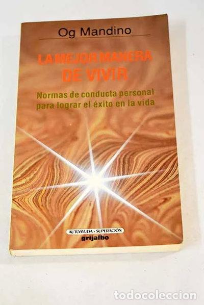 Libros: La mejor manera de vivir- 9788425322754
