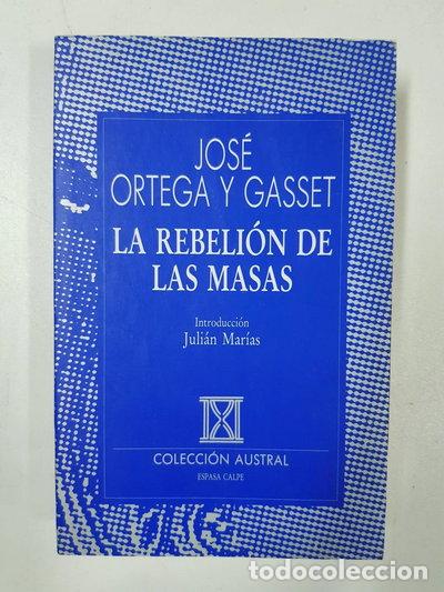 B&uuml;cher: La rebeli&oacute;n de las masas- 9788423973361