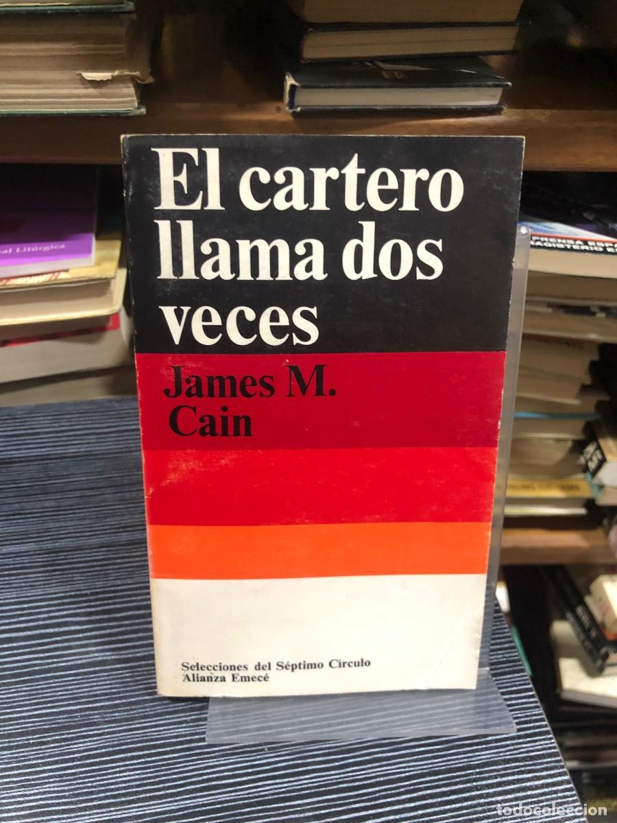 Libros: El cartero llama dos veces James M. Cain