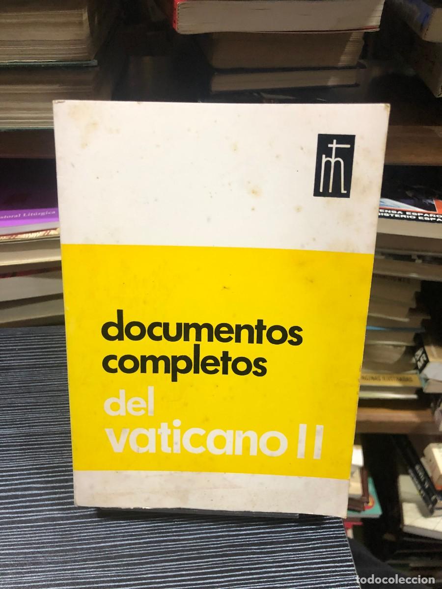 Libros: Documentos completos del Vaticano II