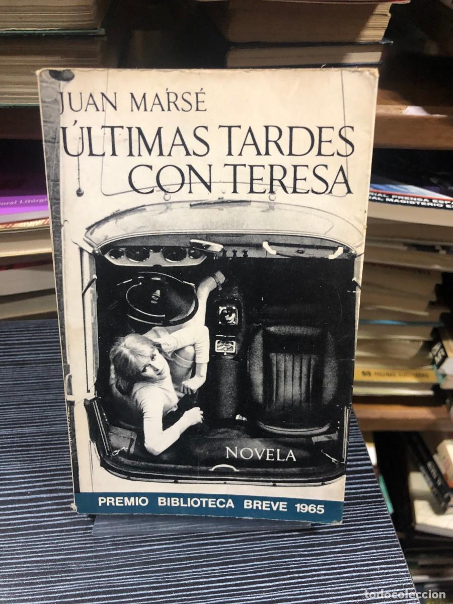 Libros: &Uacute;ltimas tardes con Teresa Juan Mars&eacute;