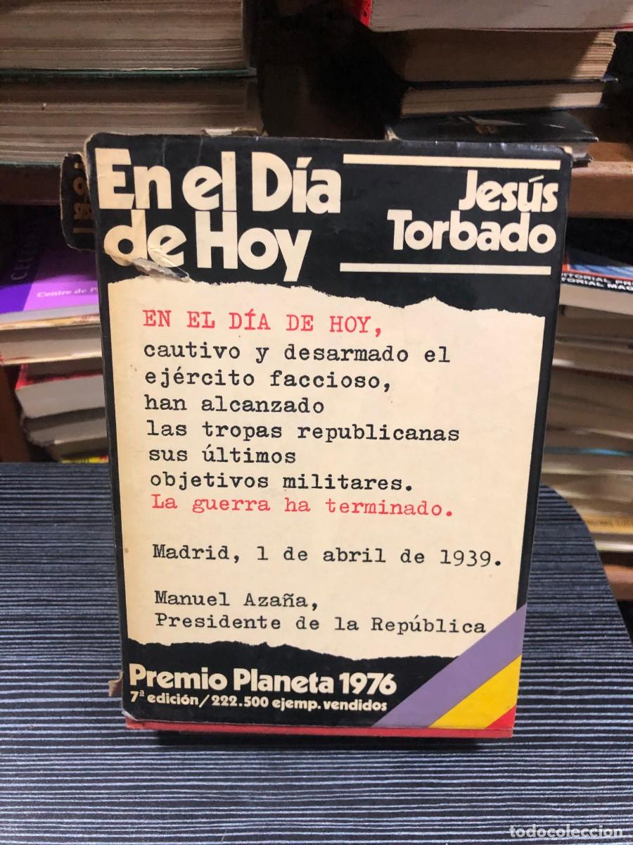Libros: En el D&iacute;a de Hoy Jes&uacute;s Torbado