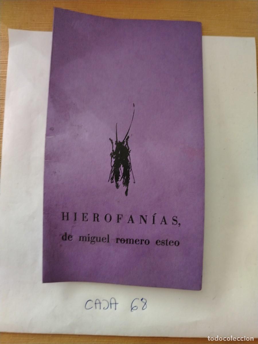 Libros: Libro hierofan&iacute;as de Miguel romero esteo