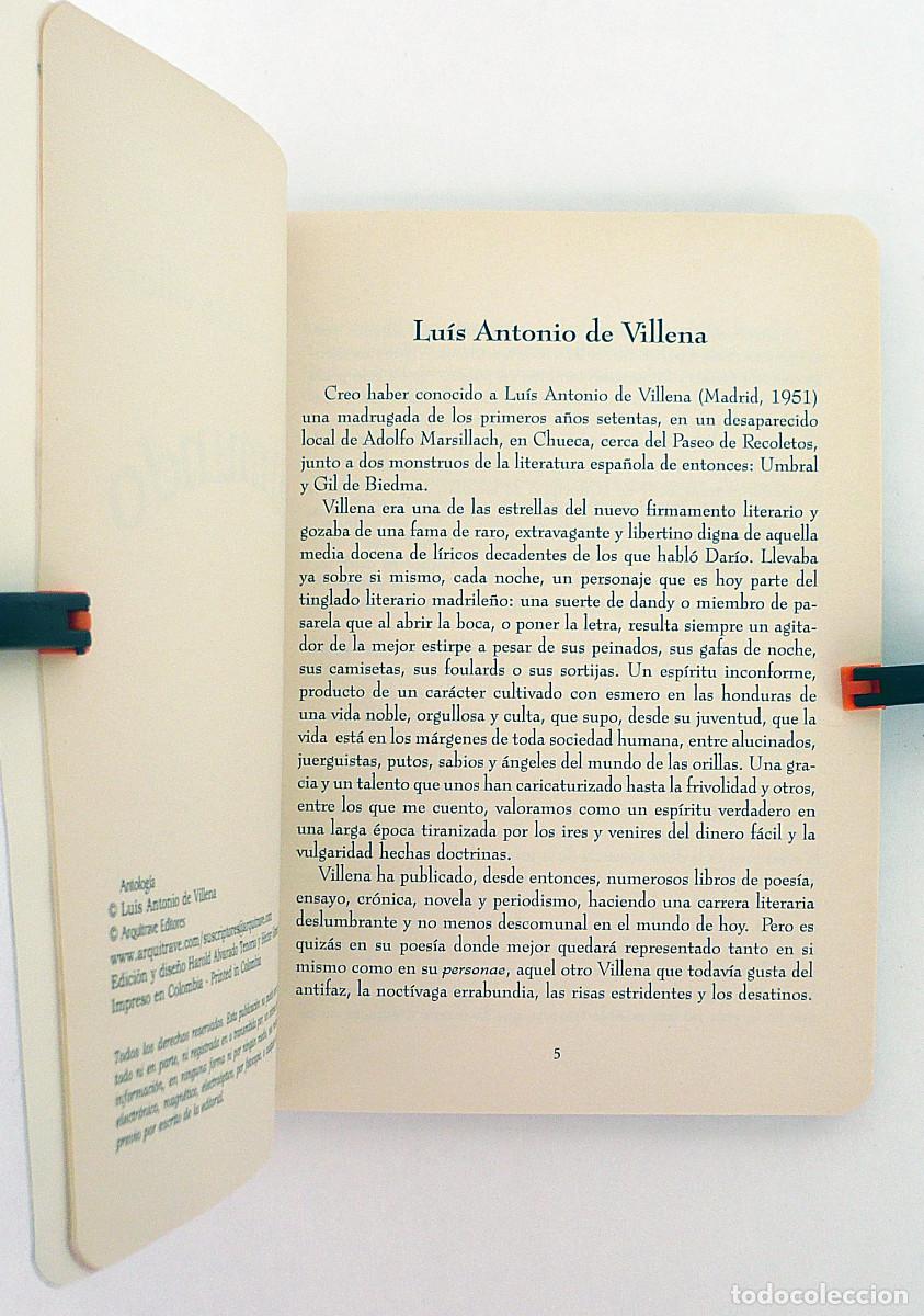 Libros: Luis Antonio de Villena, Malmundo - Foto 3