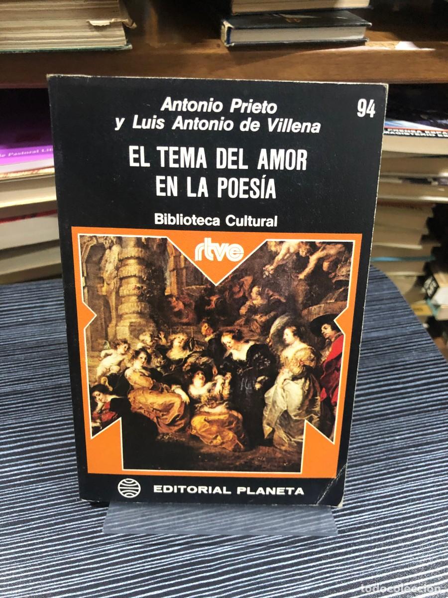 Libros: El tema del amor en la poes&iacute;a Antonio Prieto y Luis Antonio de Villena