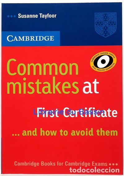 Livres: Common Mistakes at First Certificate&hellip; and How to Avoid Them- 9780521520621