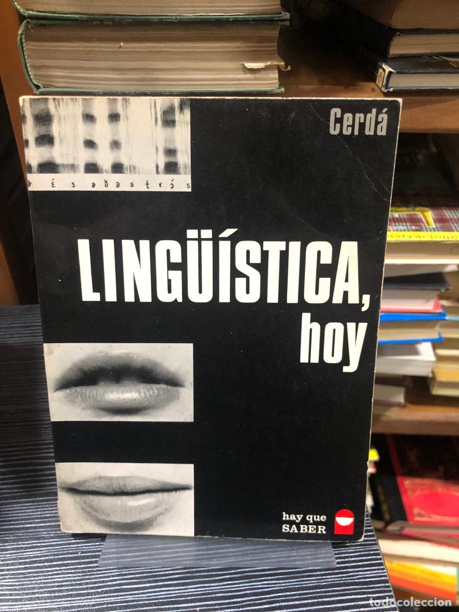 Libros: Ling&uuml;&iacute;stica, hoy Cerd&aacute;