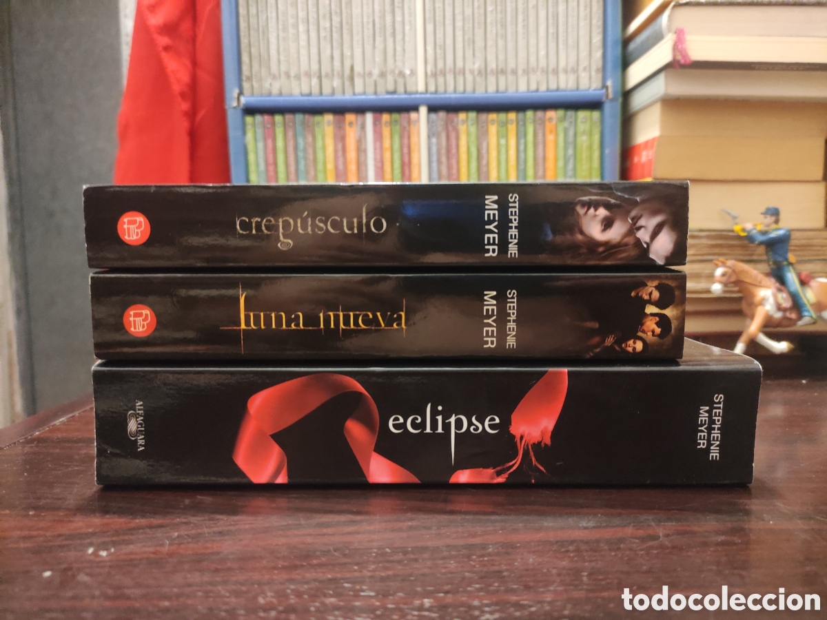 Libros: STEPHENIE MEYER - eclipse / luna nueva / crepusculo - 3 Volumenes - Foto 2