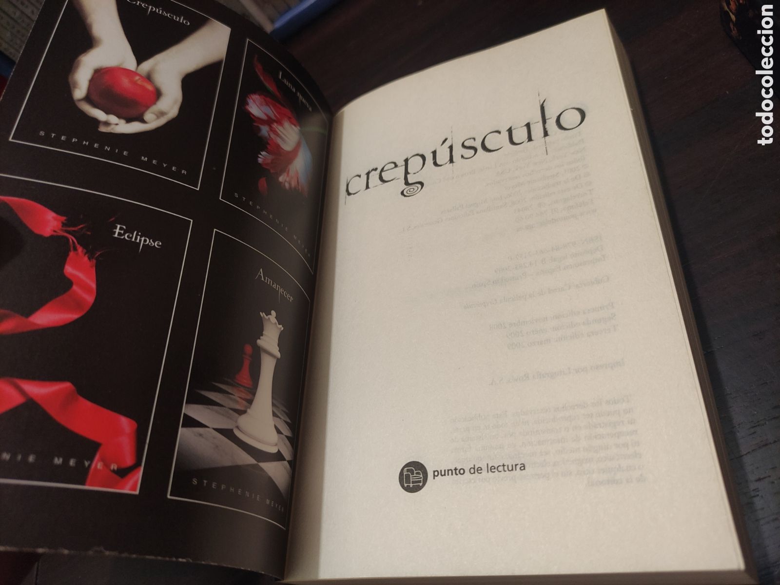 Libros: STEPHENIE MEYER - eclipse / luna nueva / crepusculo - 3 Volumenes - Foto 13