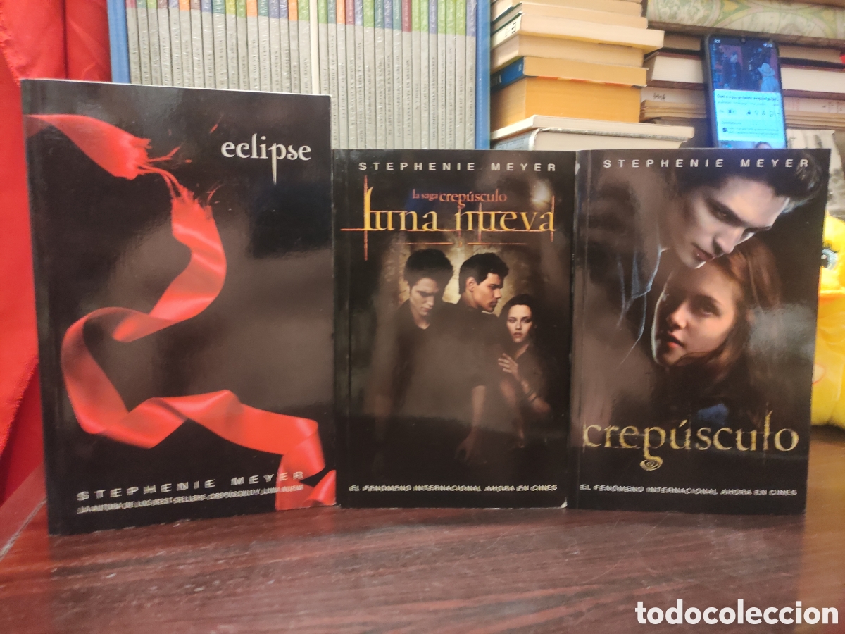 Libros: STEPHENIE MEYER - eclipse / luna nueva / crepusculo - 3 Volumenes