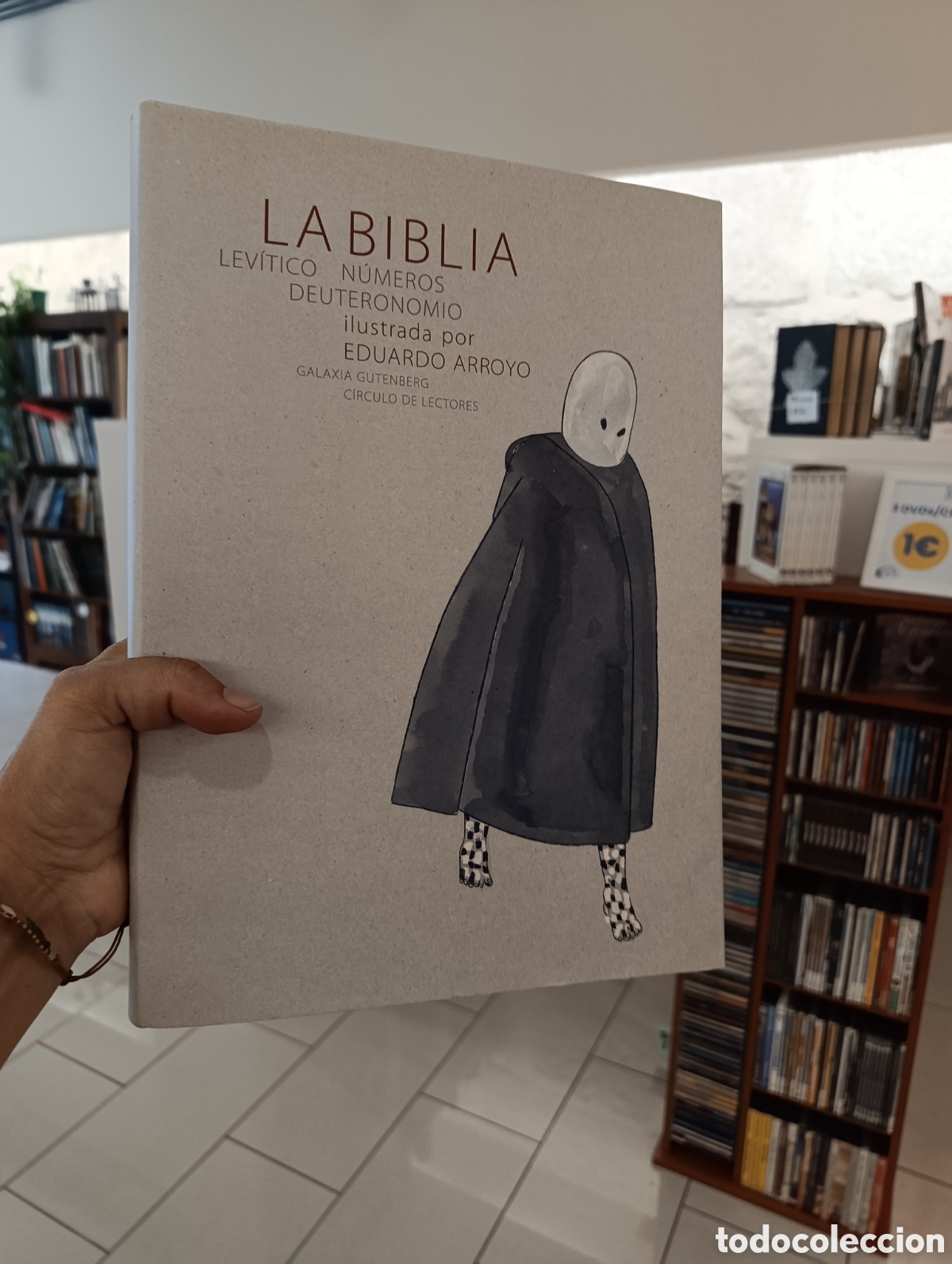 Libros: LA BIBLIA - 2 TOMOS - Ilustrada por Eduardo Arroyo - Galaxia Gutenberg - Circulo de Lectores