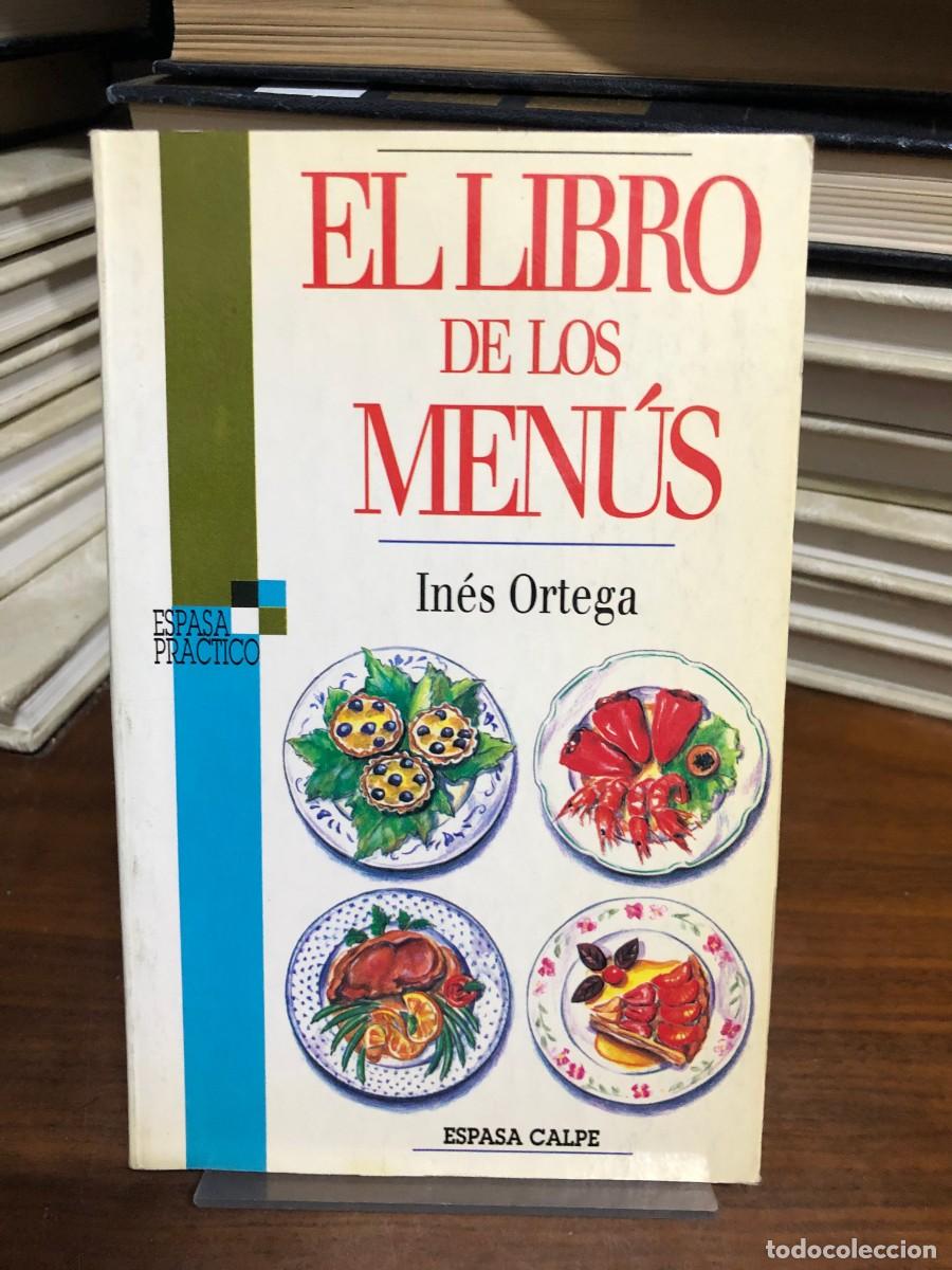 Libros: El libro de los men&uacute;s In&eacute;s Ortega