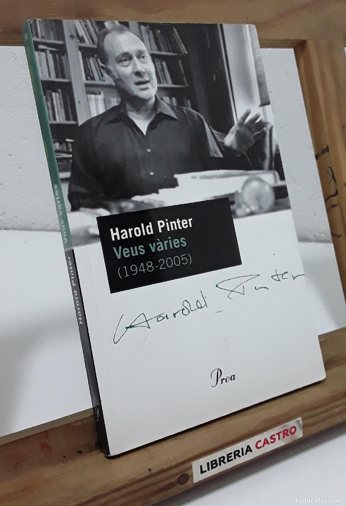 Libros: Veus v&agrave;ries 1948 - 2005 - Harold Pinter.