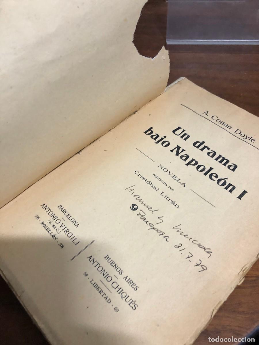 Libros: Un drama bajo Napole&oacute;n I A. Conan Doyle (Antonio Virgili / Antonio Chiqu&eacute;s)