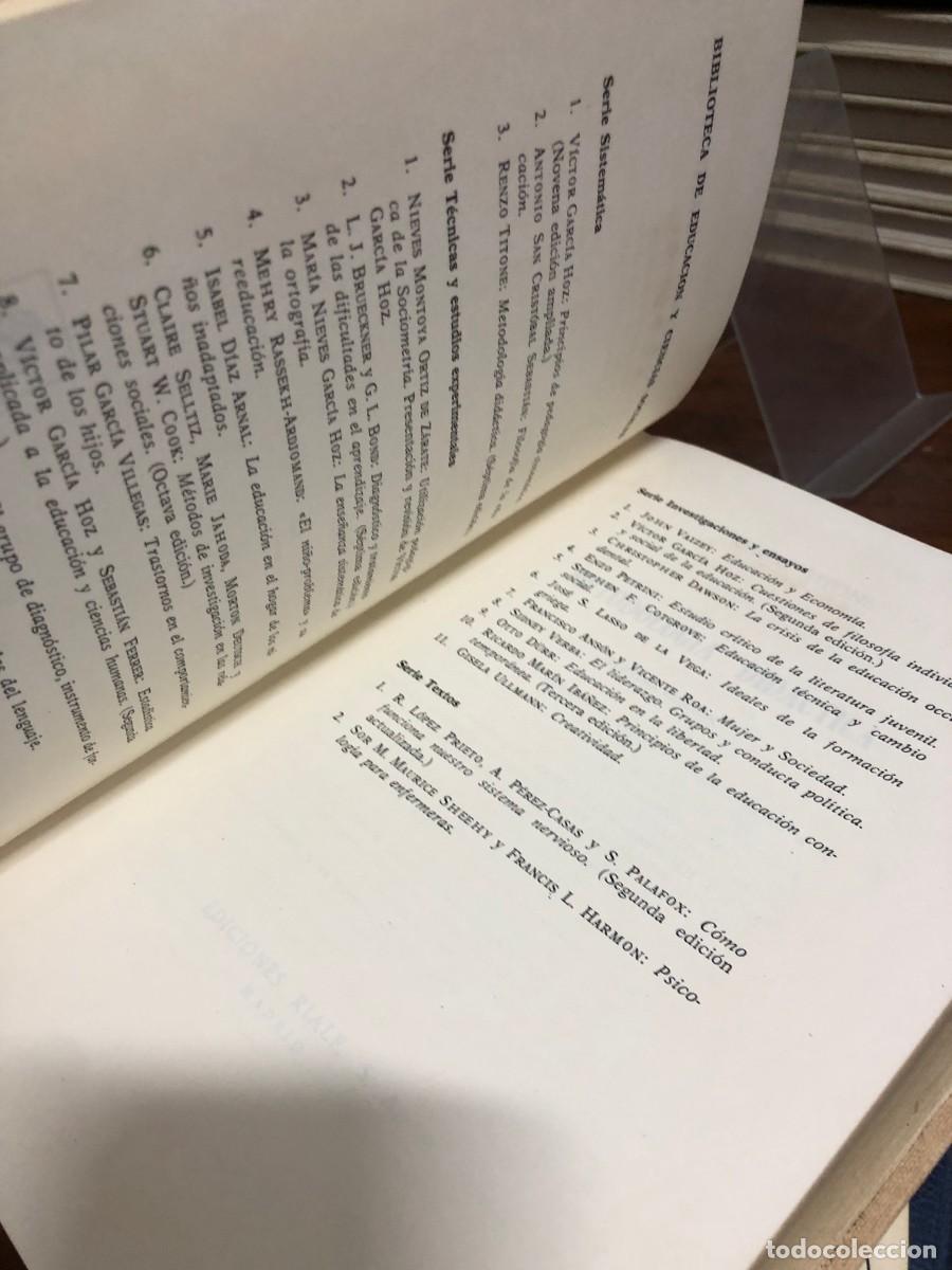 Libros: Metodolog&iacute;a did&aacute;ctica Renzo Titone (Rialp) - Foto 3