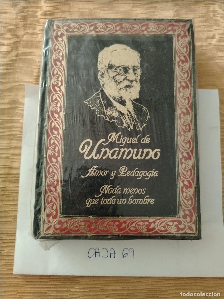 Libros: Libro Miguel de unamuno, amor y pedagog&iacute;a, nada menos que todo un hombre