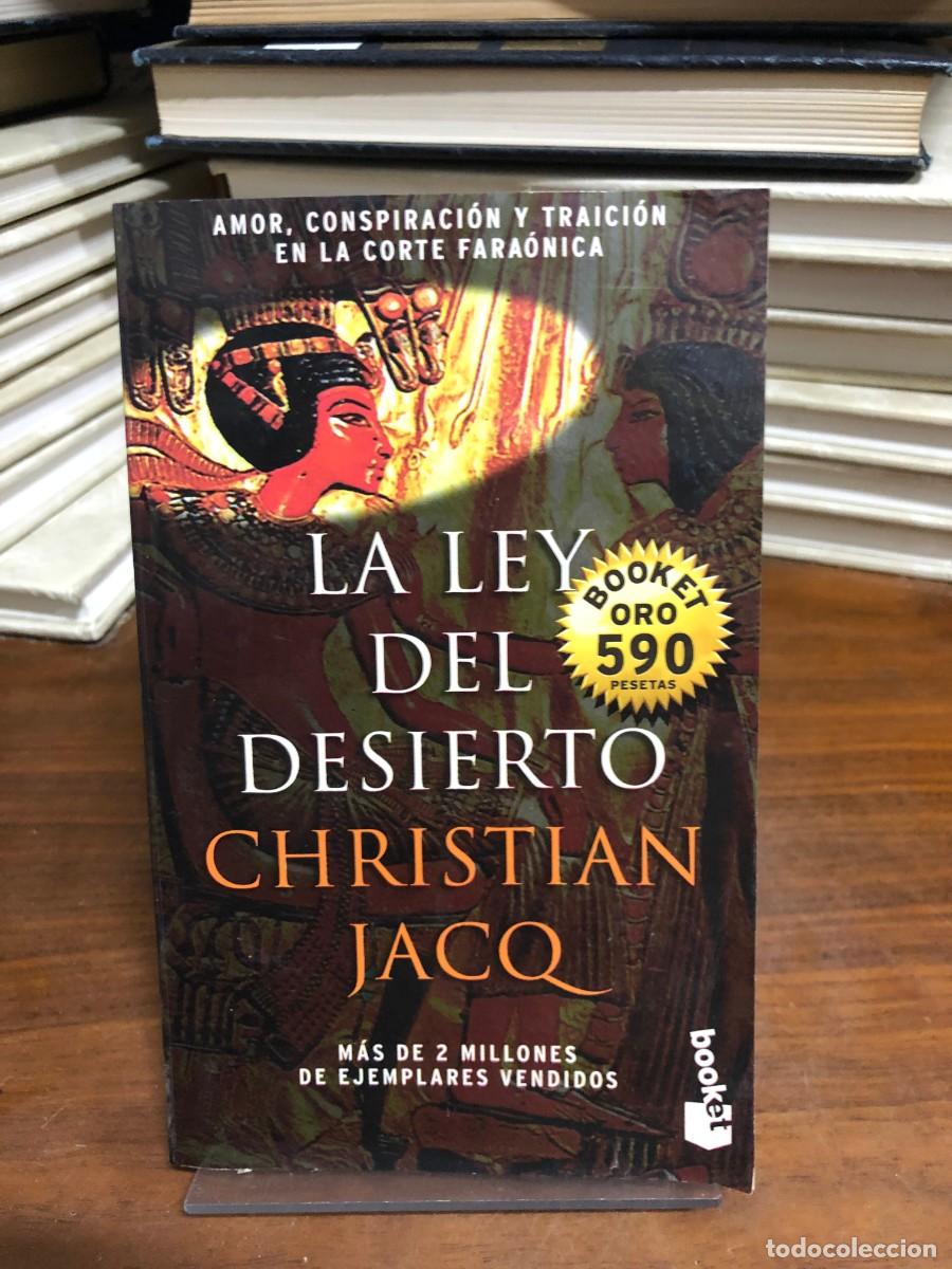 Libros: La ley del desierto Christian Jacq (Booket Oro)