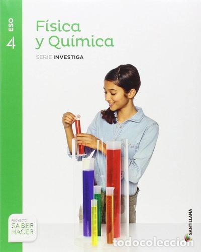 B&uuml;cher: F&iacute;sica y Qu&iacute;mica Serie Investiga 4 ESO Saber Hacer- 9788468037905