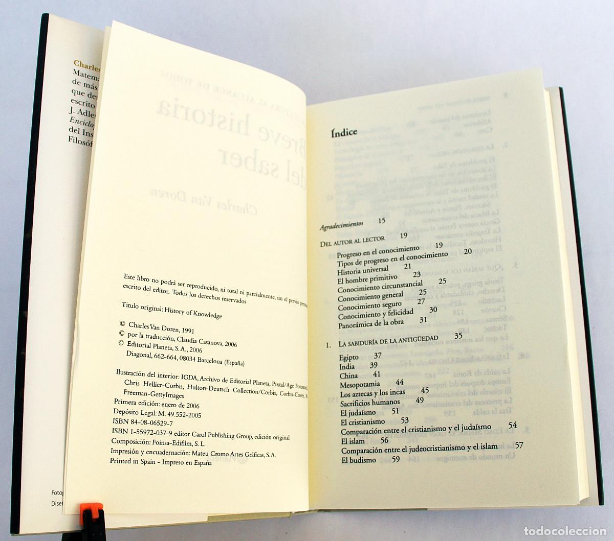 Libros: Breve historia del saber - Foto 6