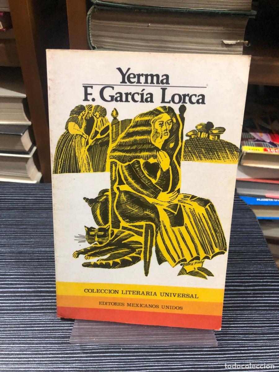 Libros: Yerma F. Garc&iacute;a Lorca (Editores Mexicanos Unidos)