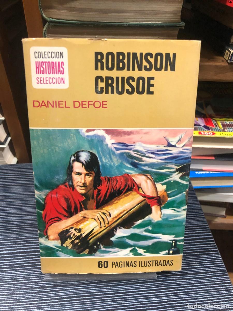 Libros: Robinson Crusoe Daniel Defoe (Bruguera / Historias Selecci&oacute;n)
