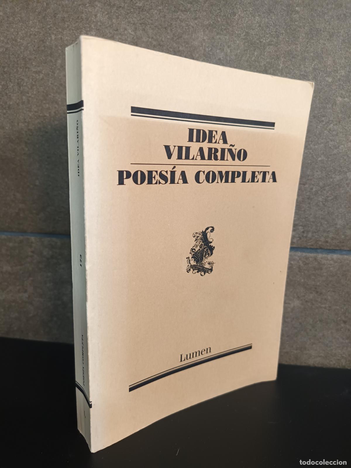 Libros: Poes&iacute;a completa, Vilari&ntilde;o, Idea