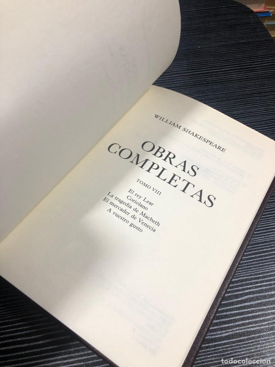 Libros: Obras completas: Tomo VIII William Shakespeare - Foto 3