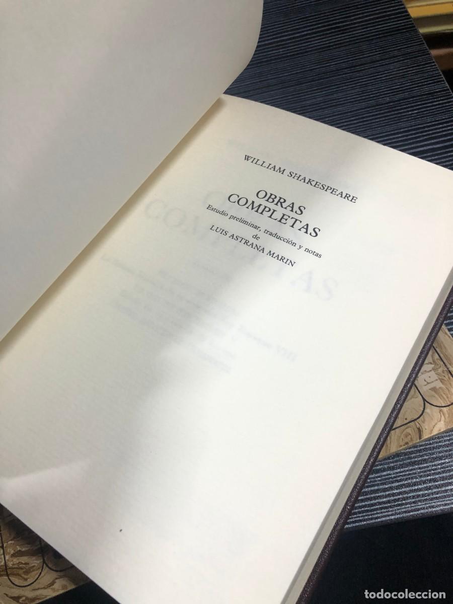 Libros: Obras Completas (Tomo VII) William Shakespeare - Foto 2