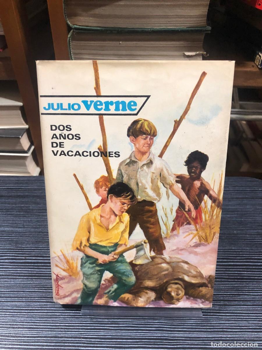 Libros: Dos a&ntilde;os de vacaciones Julio Verne (Colecci&oacute;n Historias Selecci&oacute;n, Bruguera)
