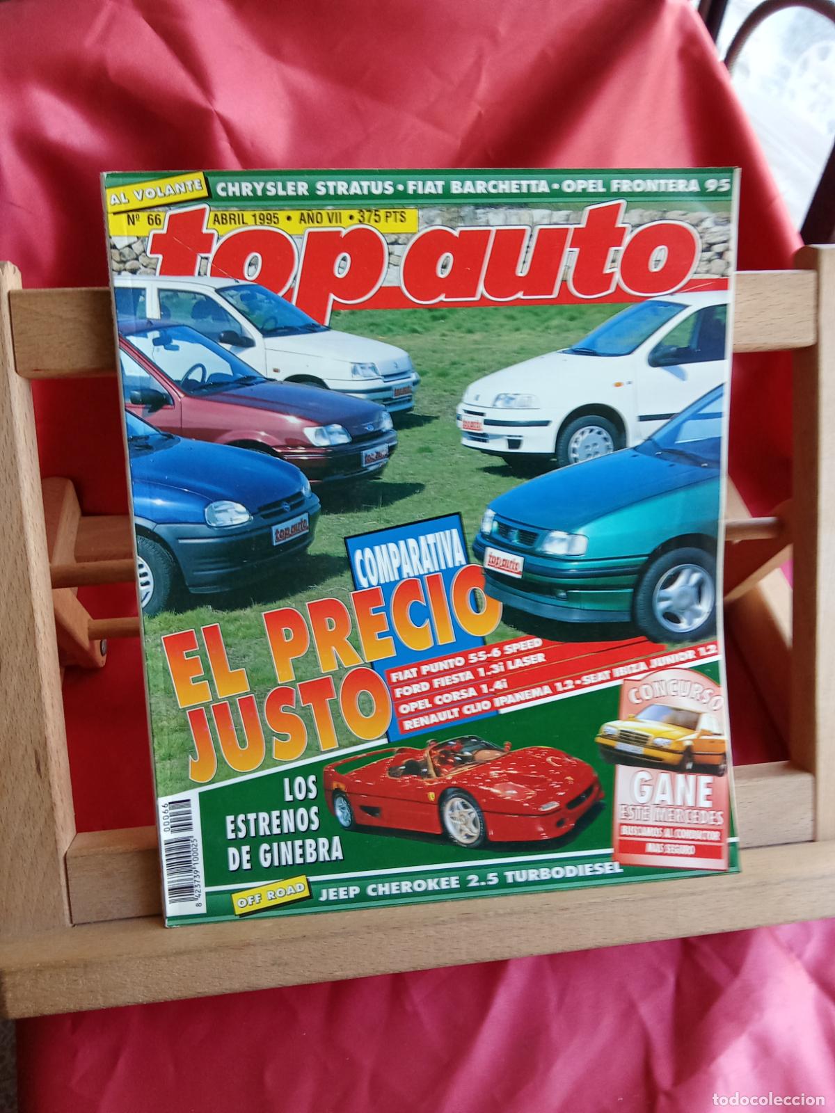 Libros: Revista Top auto. N&ordm;66 Abril 1995 REV.1308