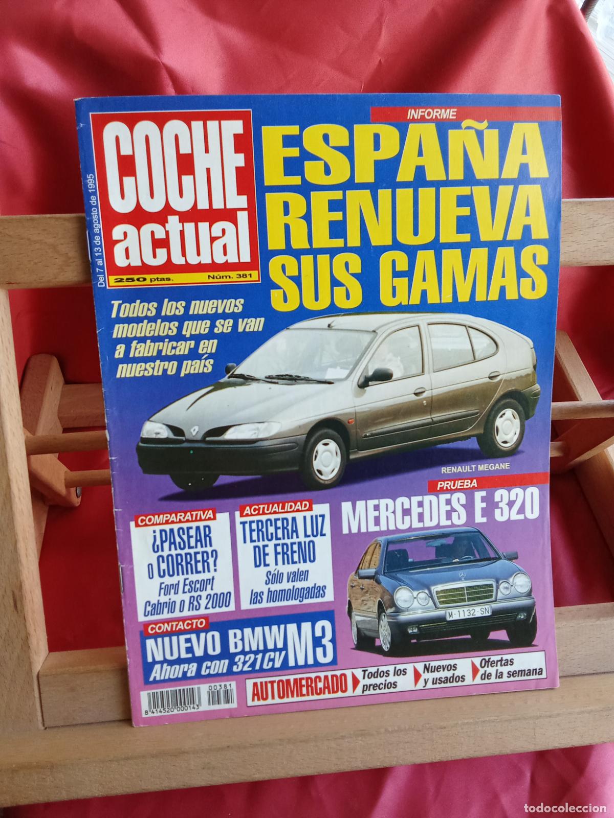 B&uuml;cher: Revista Coche actual N&uacute;m.381 agosto 1995 REV.1321