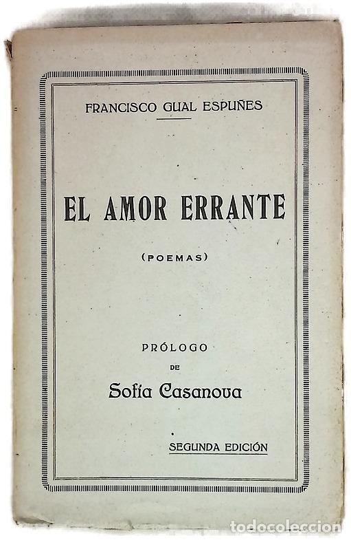 Libros: El amor errante (poesias)