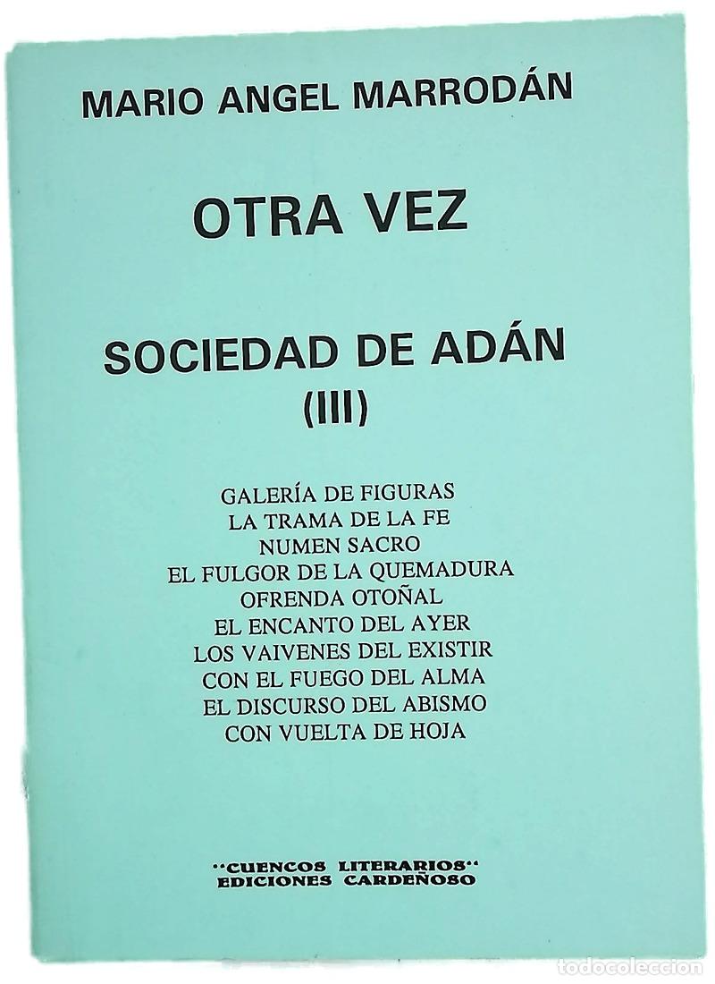 Libri di seconda mano: Sociedad de Adán III - Mario Angel Marrodán