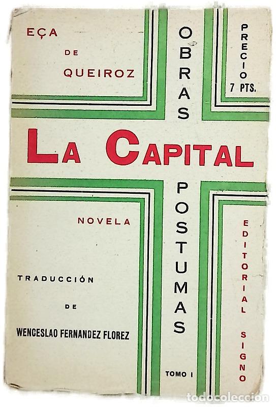 Libros: Obras p&oacute;stumas, tomo I: La capital