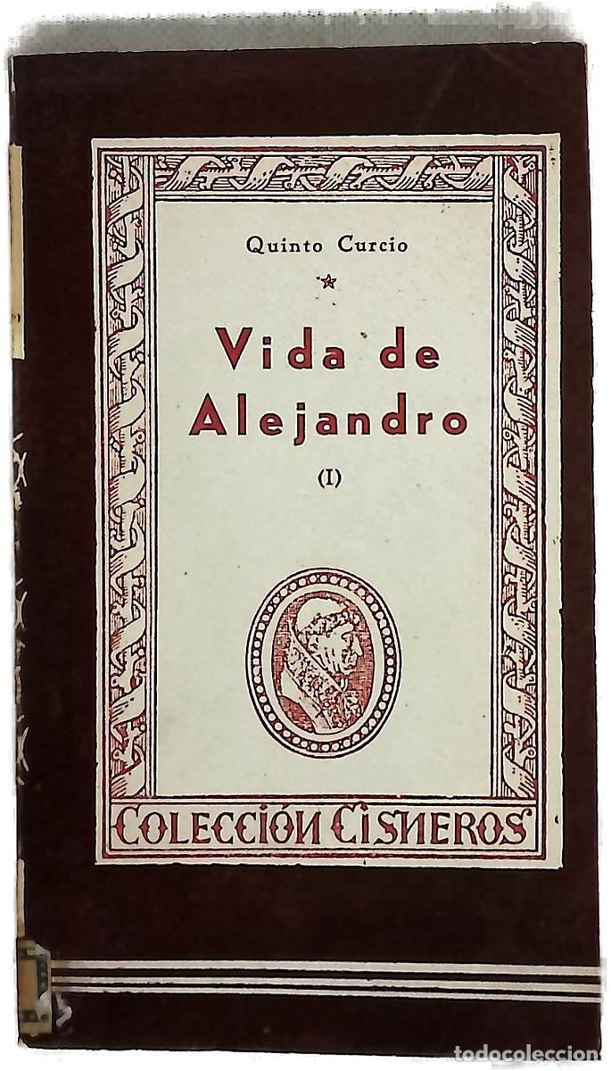 Livros em segunda m&atilde;o: Vida de Alejandro Magno, tomo I