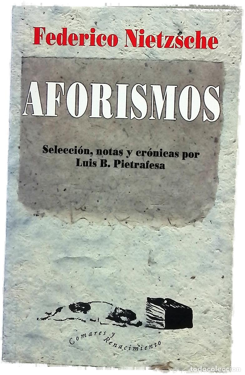 Livros em segunda m&atilde;o: Aforismos - Nietzsche, Friedrich