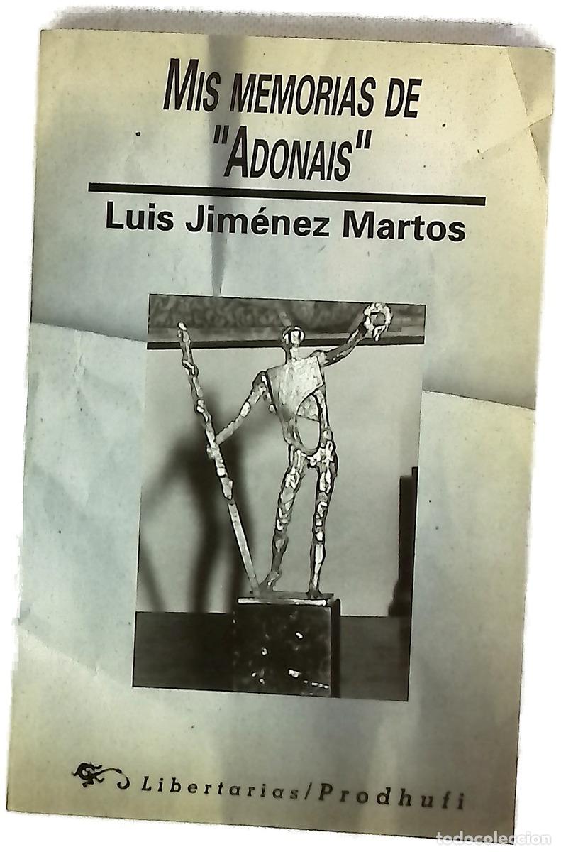 Livros em segunda m&atilde;o: Mis memorias de &rdquo;Adonais&rdquo; (1963-1993)