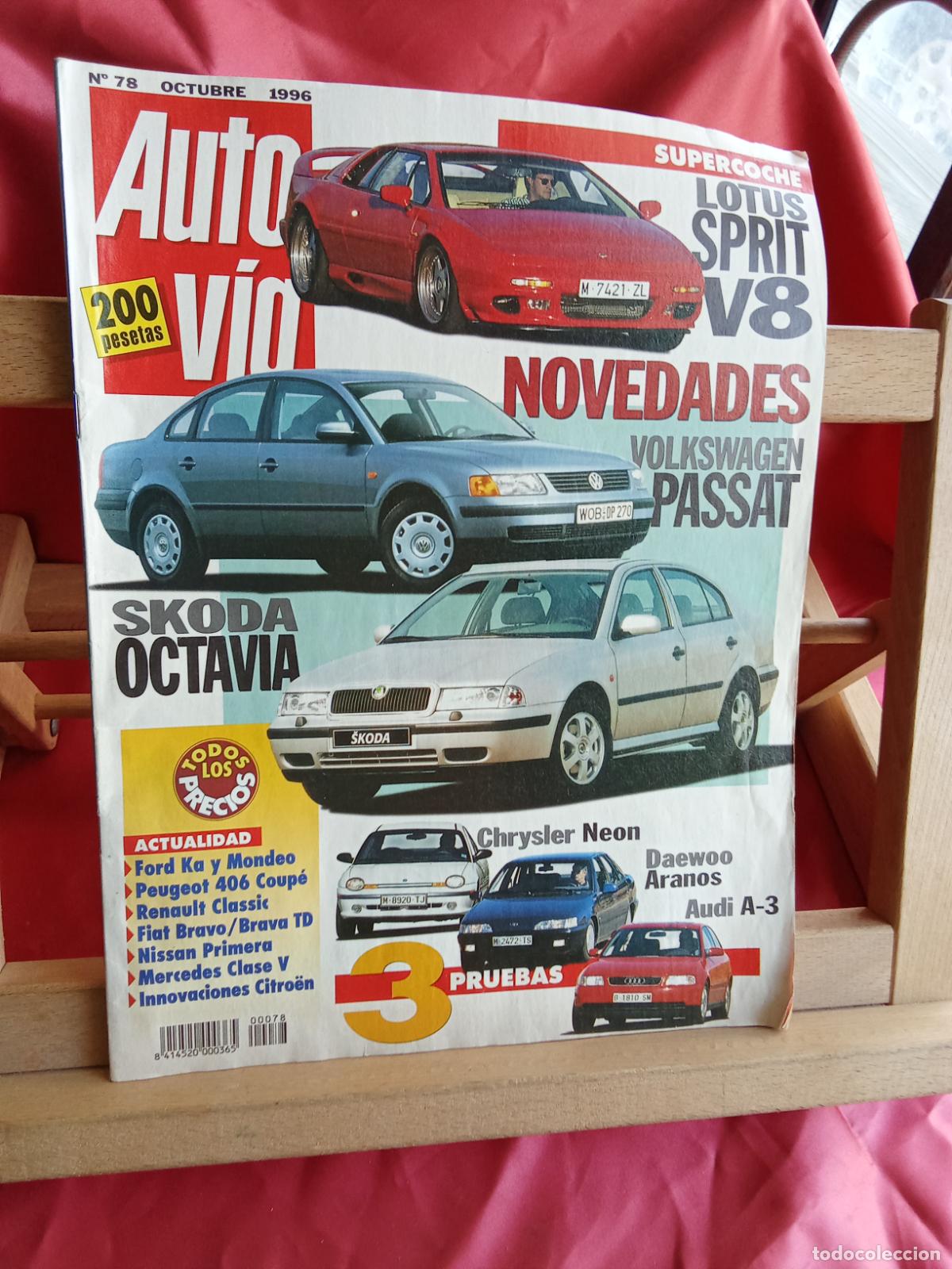 Libros: Revista Autov&iacute;a N&ordm;78 Octubre 1996 REV.1335