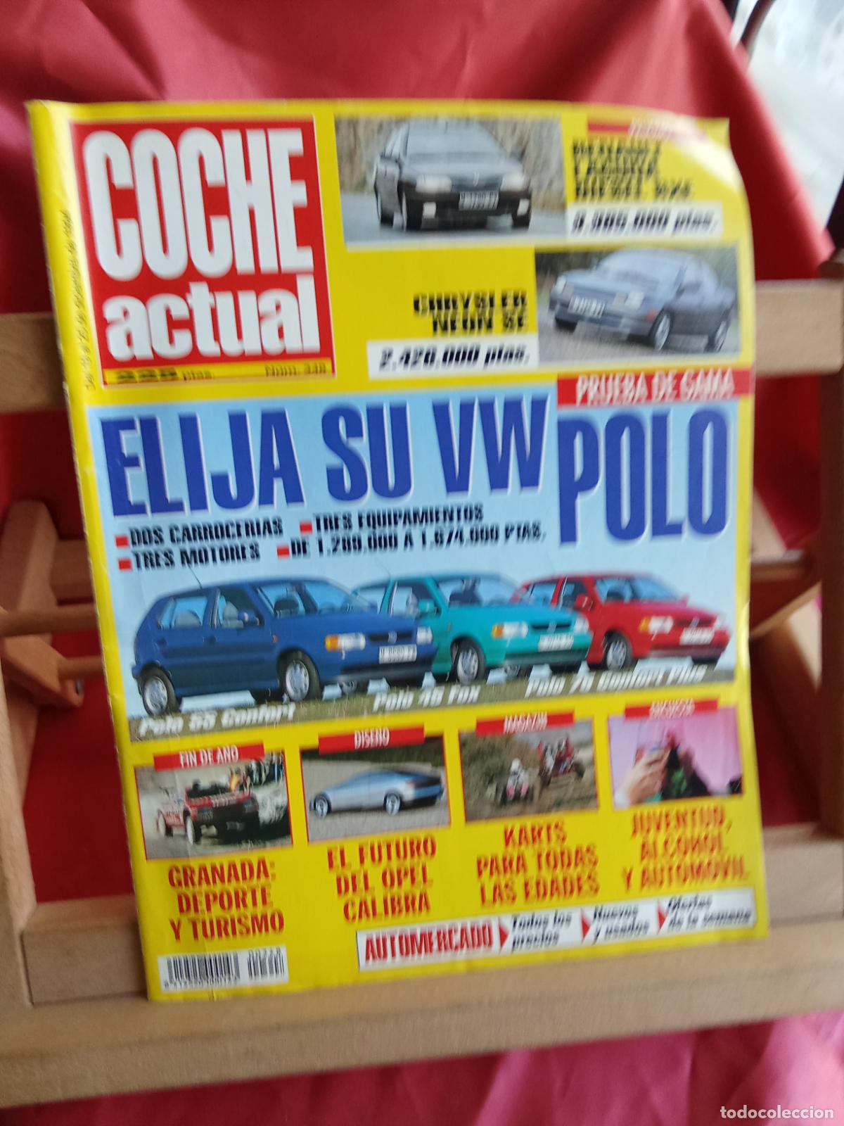 Libros: Revista Coche actual N&uacute;m.348 diciembre 1994 REV.1338