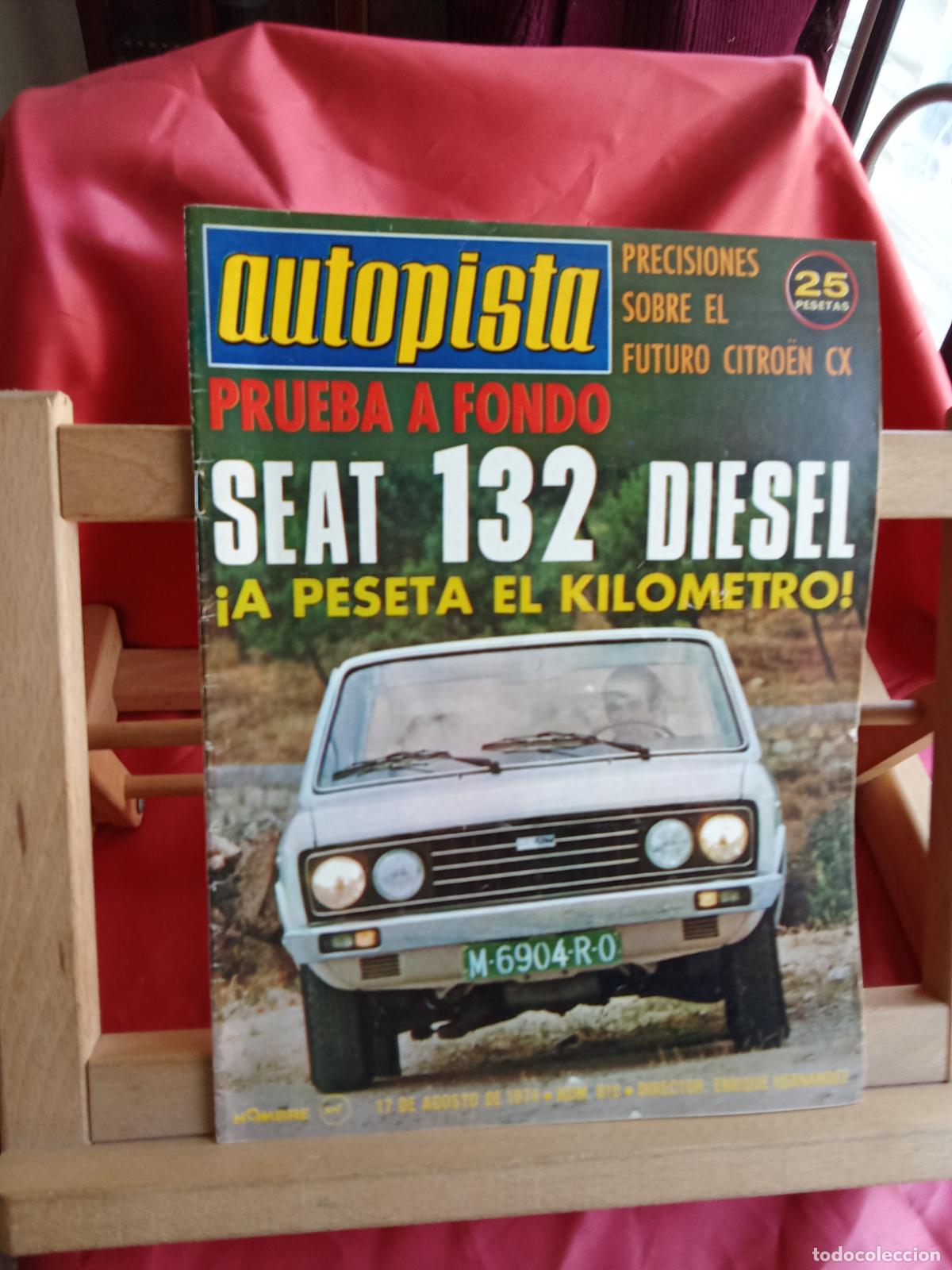Libros: Revista Autopista N&ordm;810 Agosto 1974 REV.1347