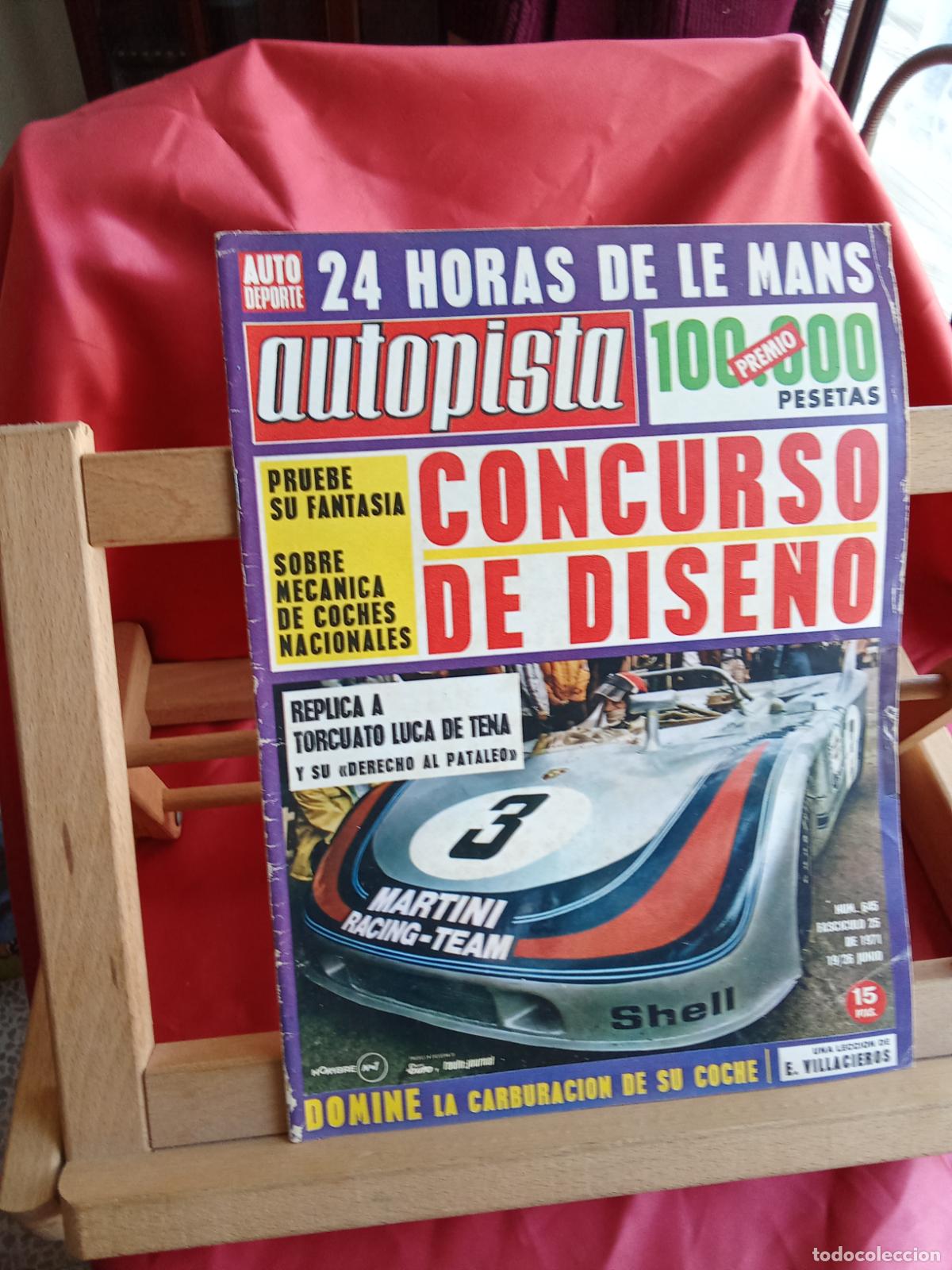 Libros: Revista Autopista N&ordm;645 junio 1971 REV.1351