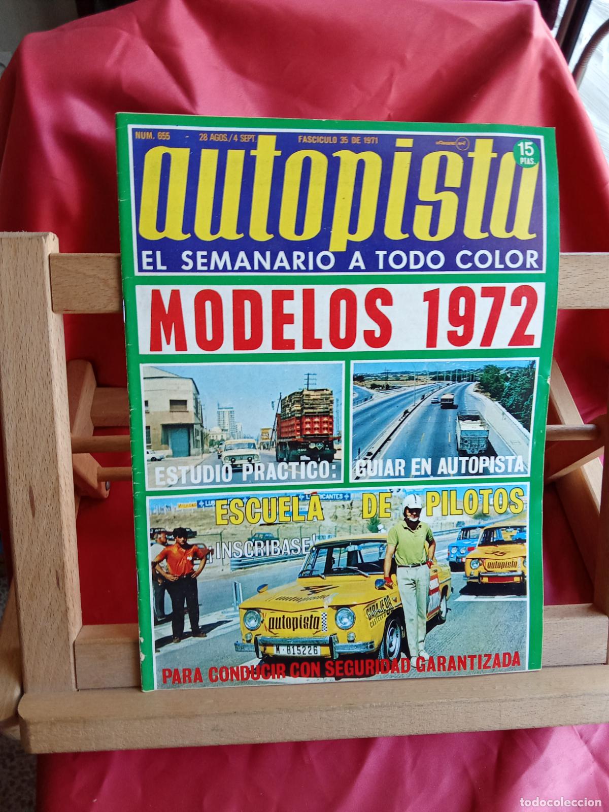 Libros: Revista Autopista N&ordm;655 agosto/septiembre 1971 REV.1357