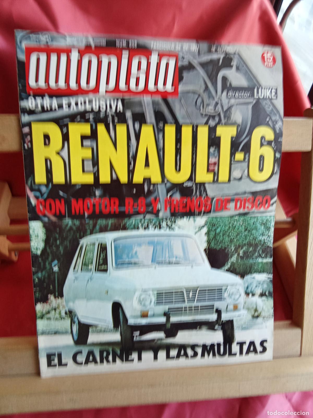 Libros: Revista Autopista N&ordm;658 septiembre 1971 REV.1358