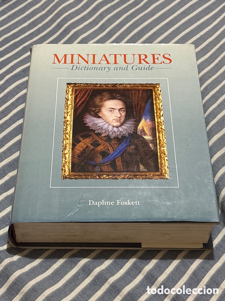 Libros: LIBRO MINIATURES , DICTIONARY AND GUIDE ( miniaturas pinturas marfil )
