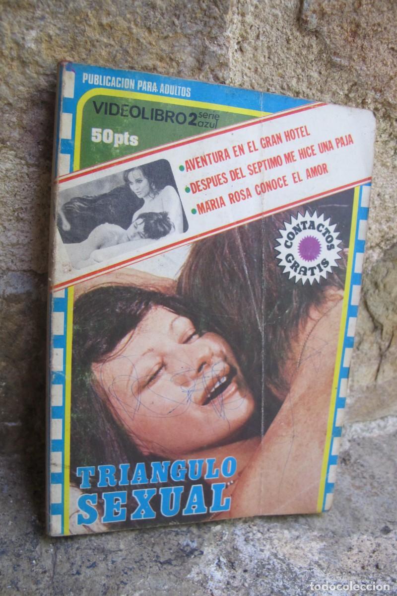 Libros: TRIANGULO SEXUAL. VIDEOLIBRO 2 SERIE AZUL. PUBLICACION PARA ADULTOS