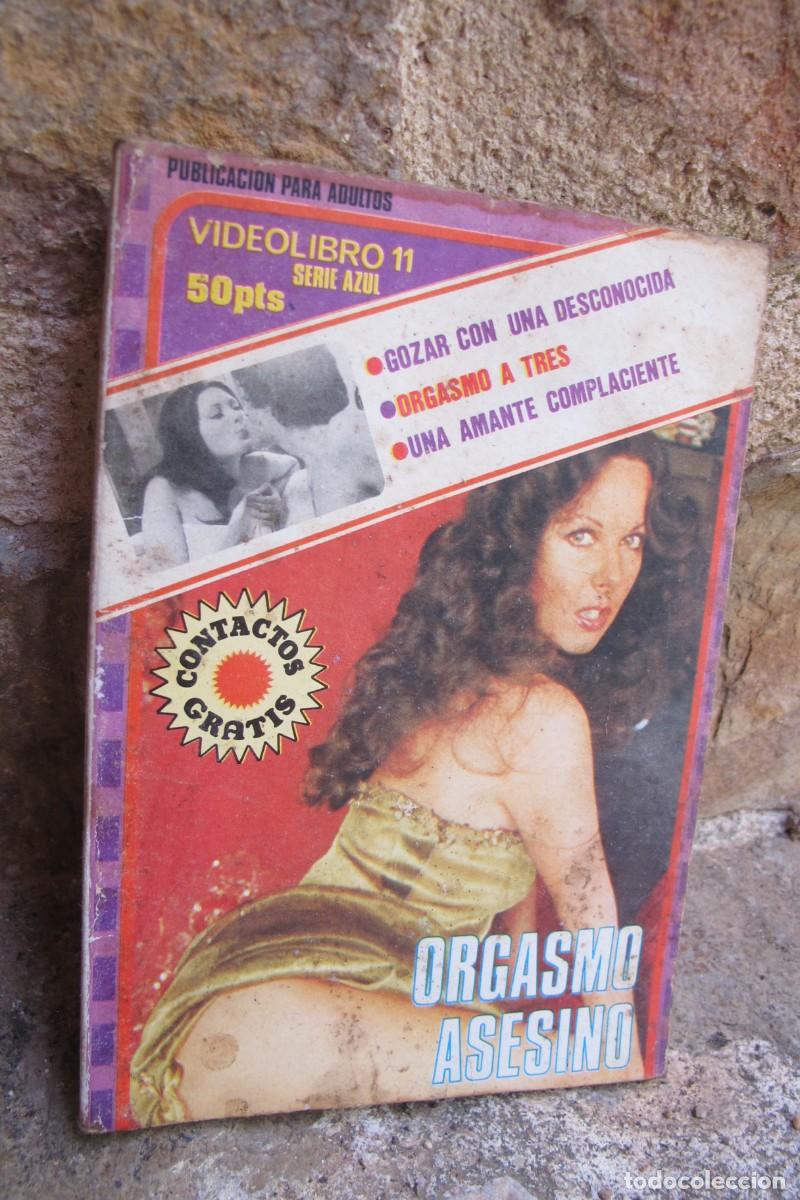 Libros: VIDEOLIBRO 11. ORGASMO ASESINO. SERIE AZUL. PUBLICACION PARA ADULTOS