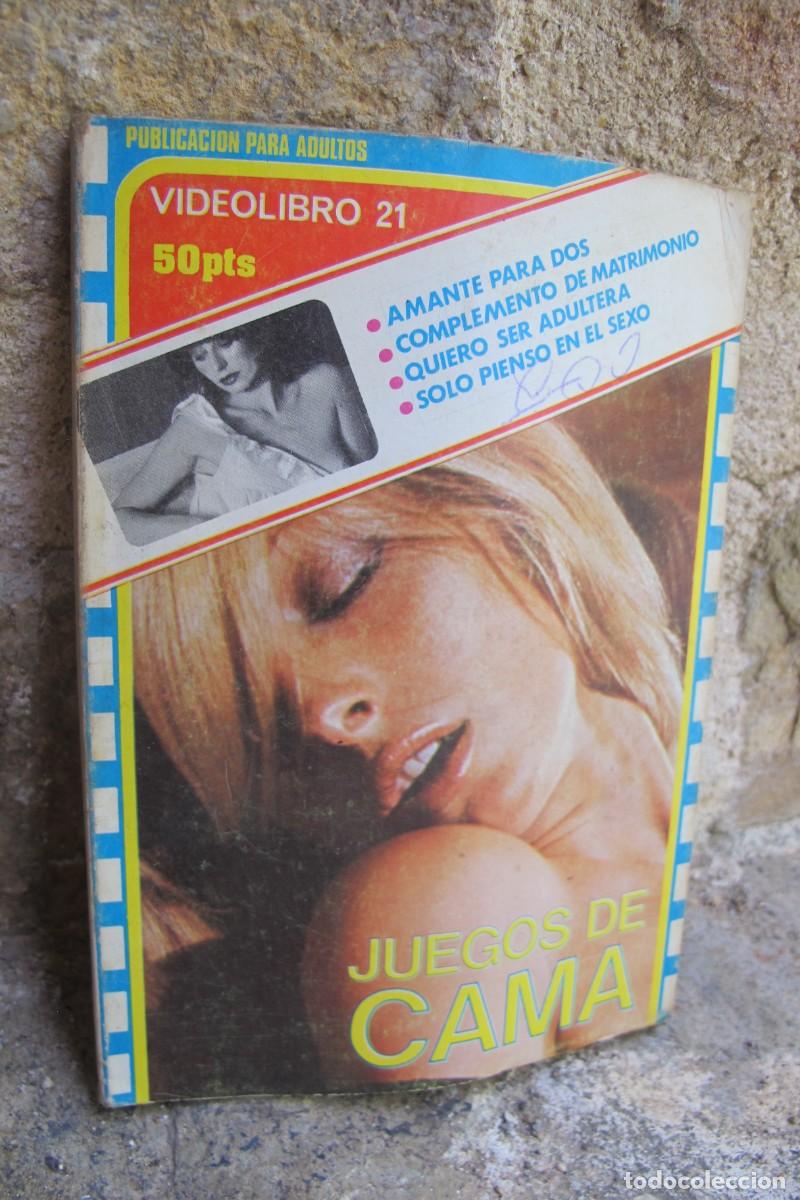 Libros: VIDEOLIBRO 21. JUEGOS DE CAMA. PUBLICACION PARA ADULTOS