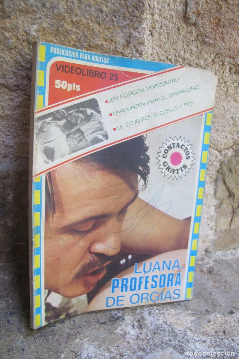 Libros: VIDEOLIBRO 25. LUANA PROFESORA DE ORGIAS. PUBLICACION PARA ADULTOS